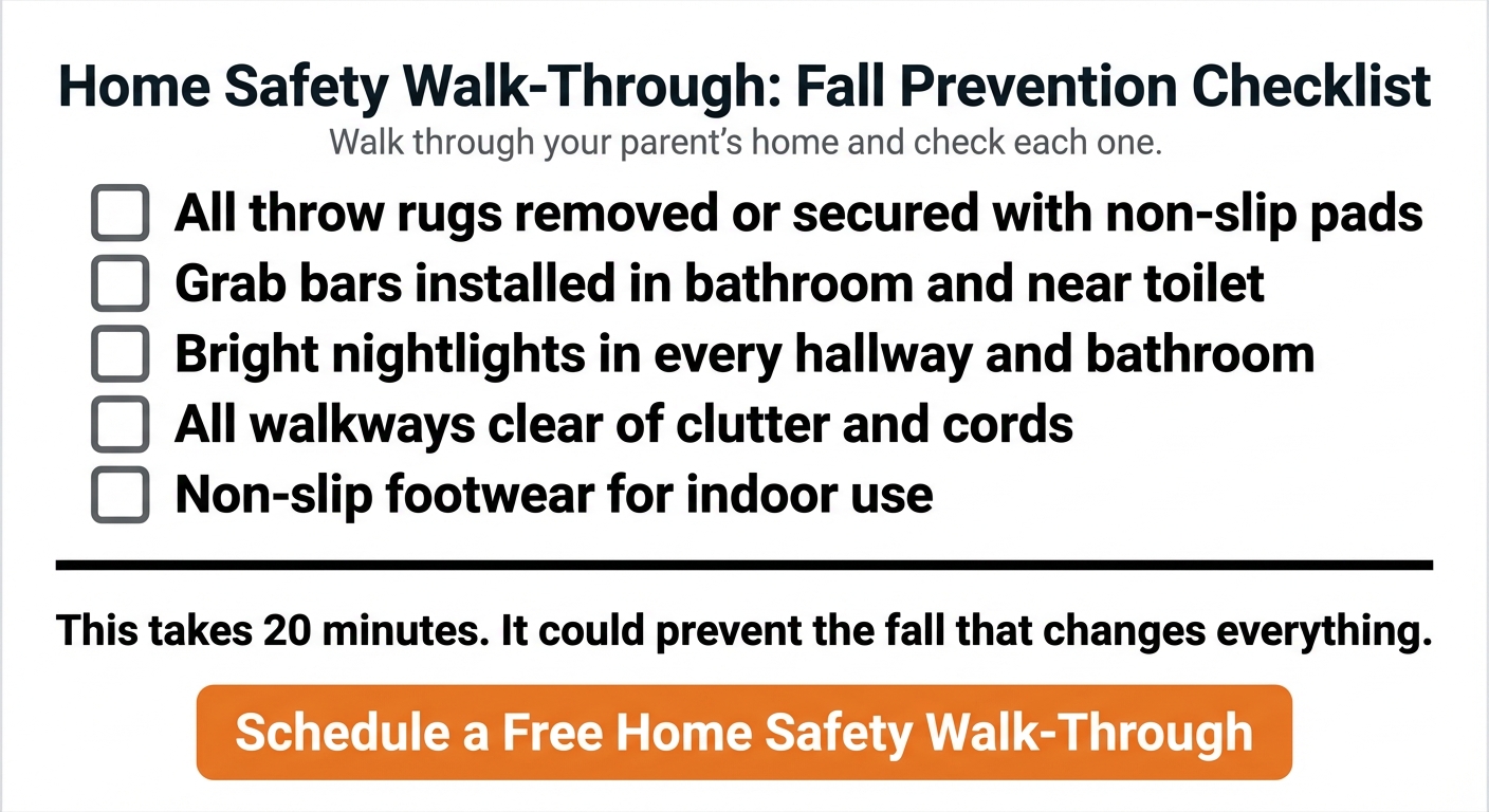 Fall Prevention — Checklist