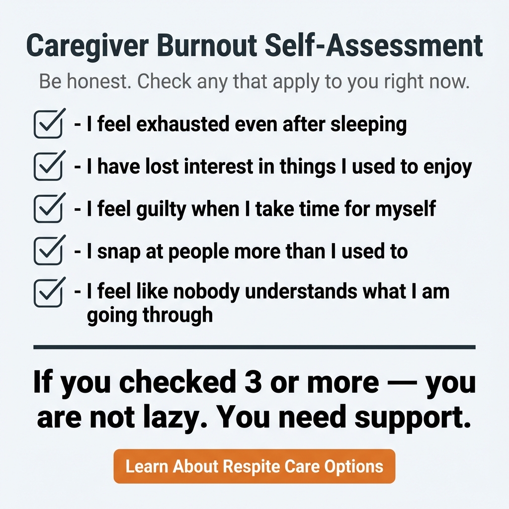 Caregiver Burnout — Checklist
